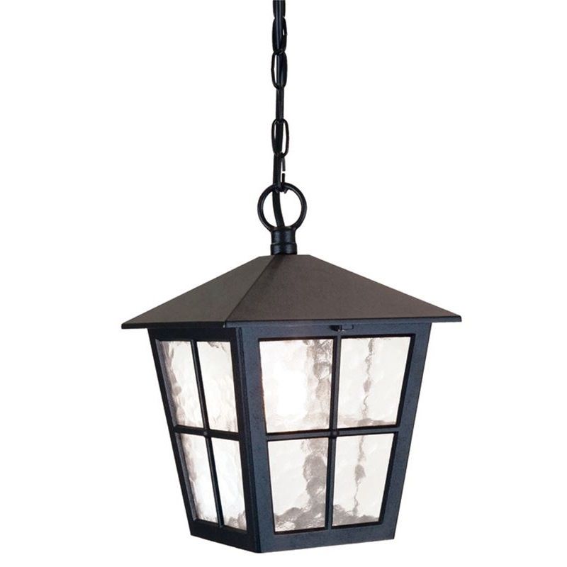 "Moordale" Traditional Black Hanging Chain Lantern "Moordale" Traditional Black Hanging Chain Lantern