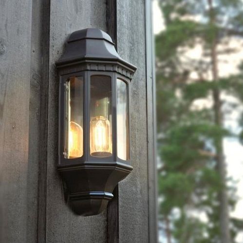 Traditional Porch Wall Light In Situ Traditional Porch Wall Light In Situ