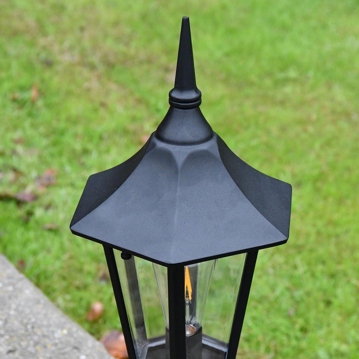 View of the Traditional Style Top of the Lantern