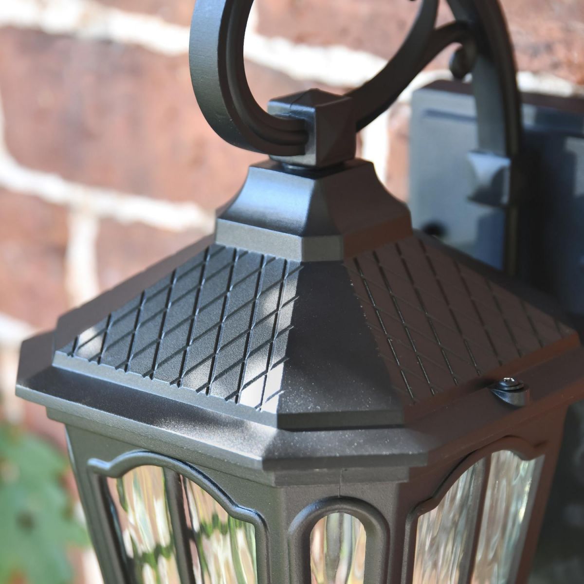 Close-Up of Detailed Design on Wall Light Close-Up of Detailed Design on Wall Light