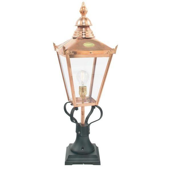 Traditional "Harrow" Copper Victorian Pillar Light
