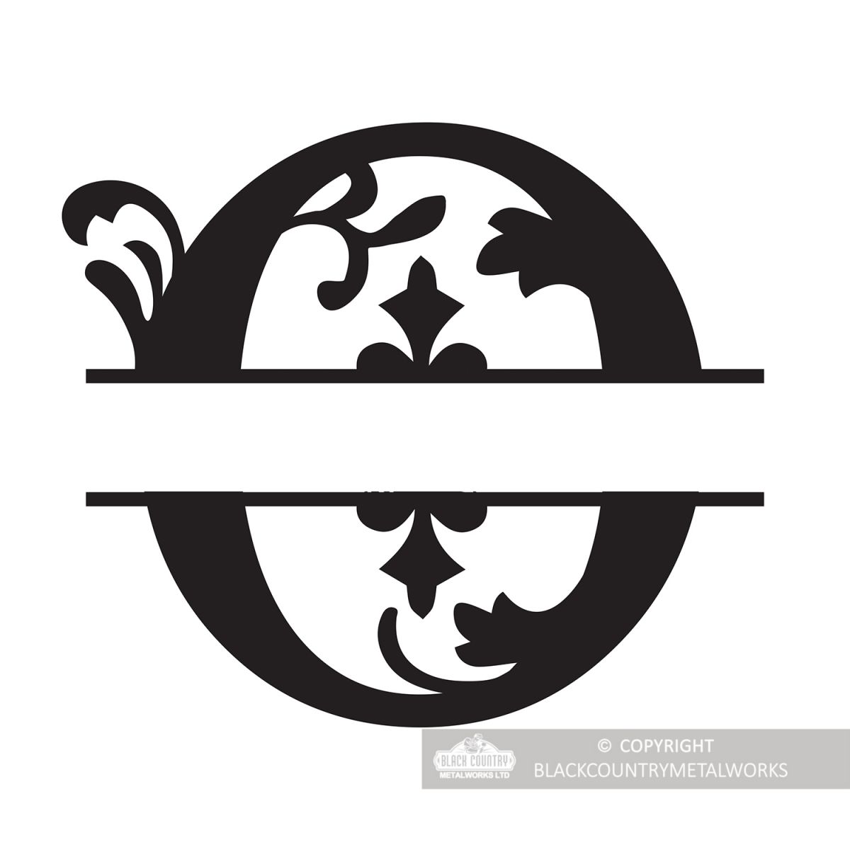 Letter O Personalised Monogram Name Sign