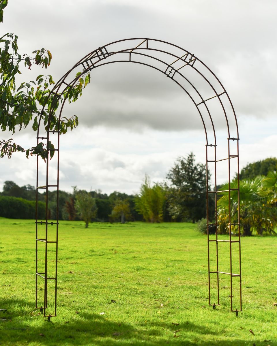 Traditional "Mulberry" Rose Arch