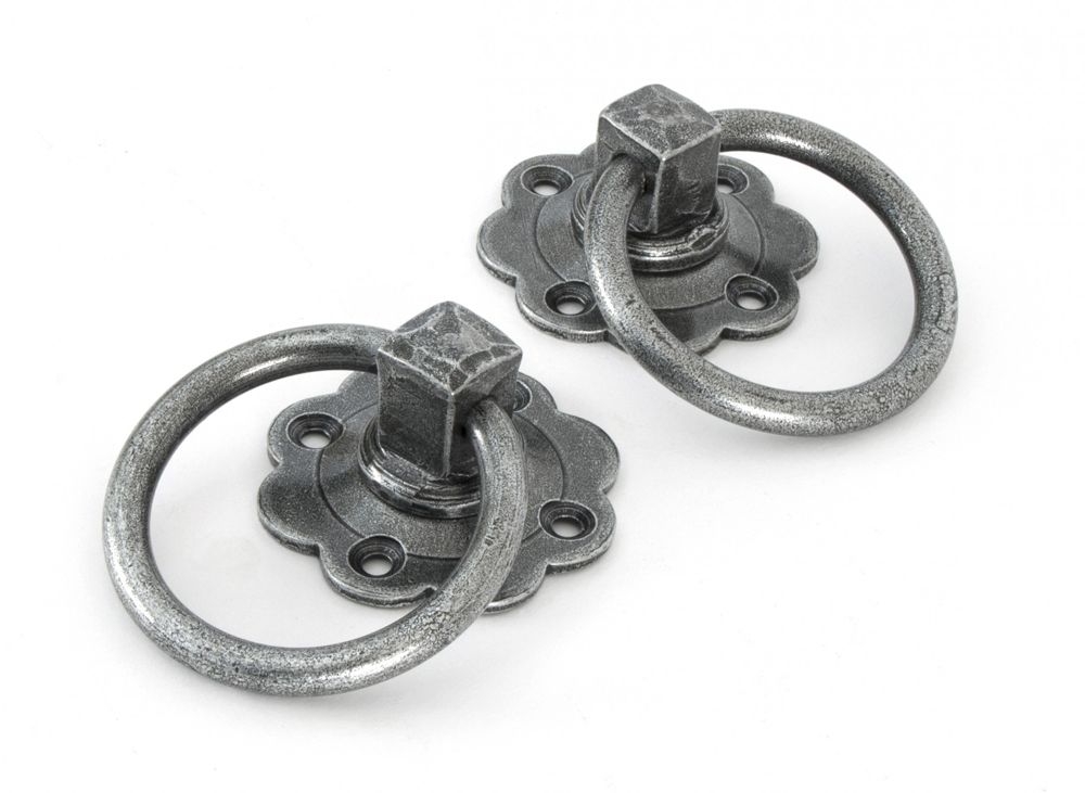 Traditional Pewter Gate Ring Turn Set