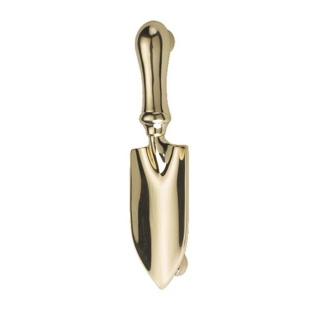 Polished Brass Trowel Door Knocker Polished Brass Trowel Door Knocker
