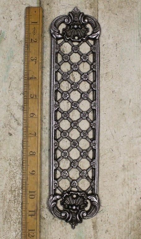 Lattice Antique Iron Finger Door Plate Lattice Antique Iron Finger Door Plate