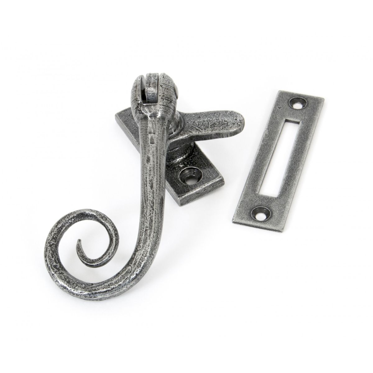 Monkeytail Window Fastener Pewter  Monkeytail Window Fastener Pewter
