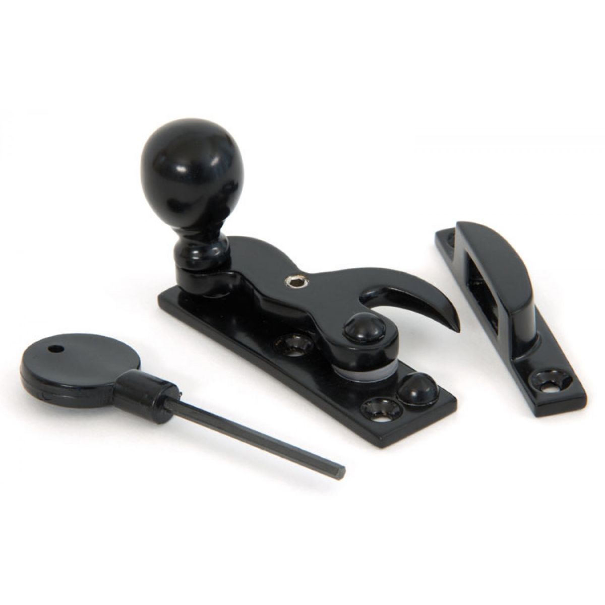 Hook Sash Fastener Black Hook Sash Fastener Black