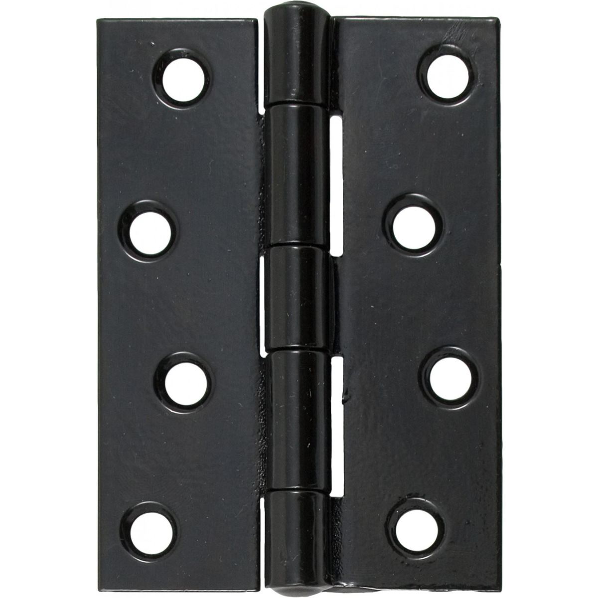 A Pair of Black Butt Hinges in Two Sizes A Pair of Black Butt Hinges in Two Sizes