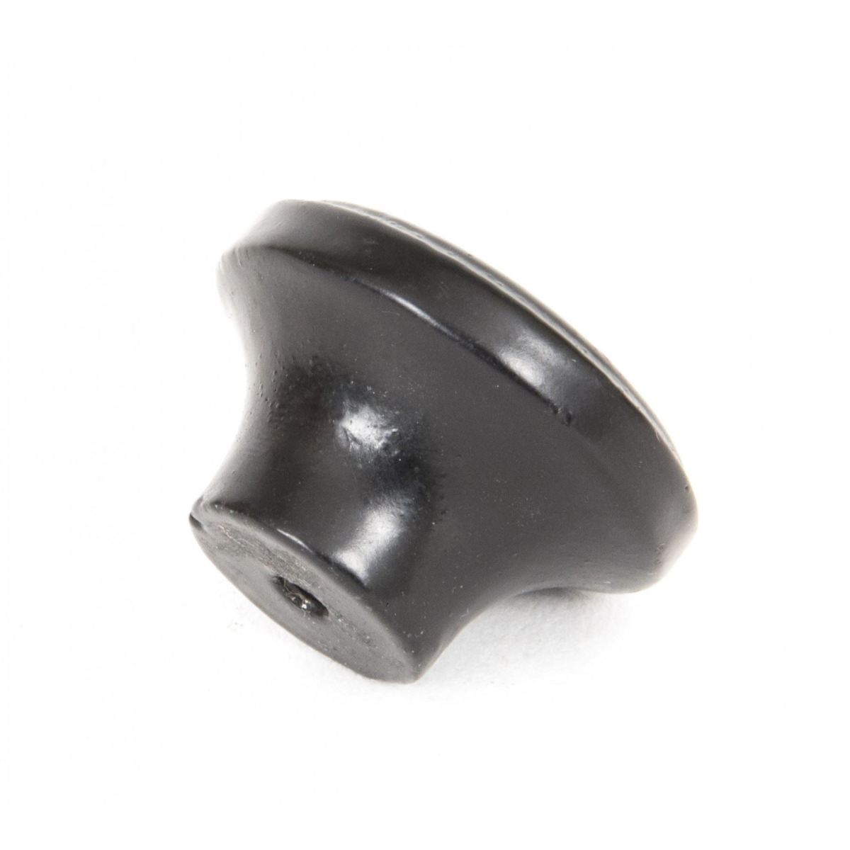Back View of Steel Powder Coated Cabinet Knob - 32mm Back View of Steel Powder Coated Cabinet Knob - 32mm