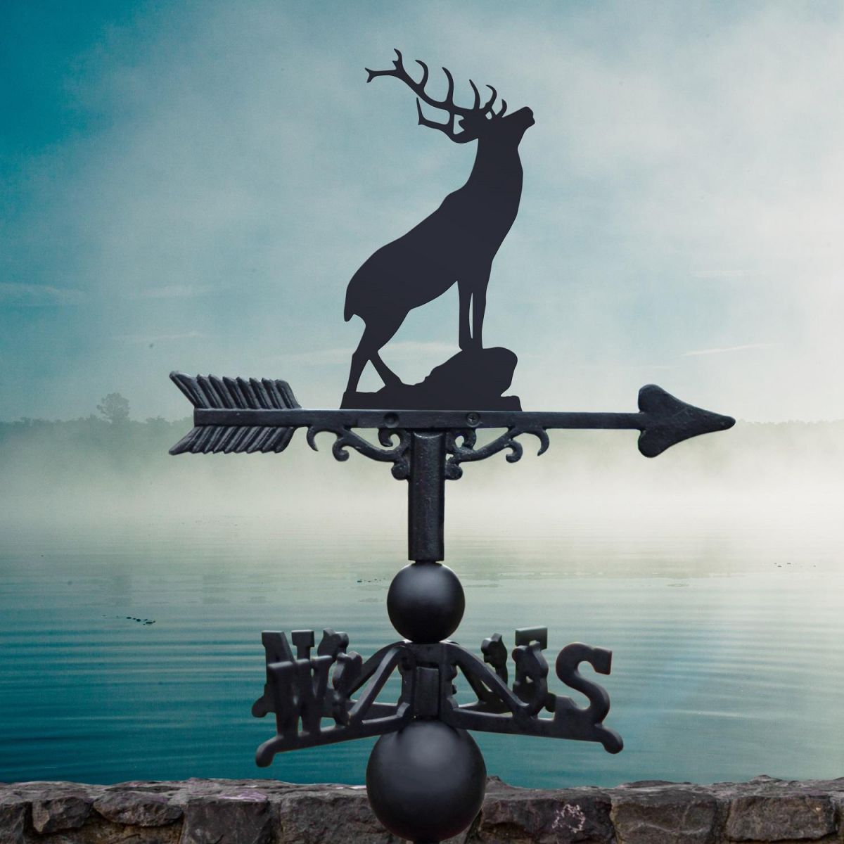 Weathervane with Stag Design 