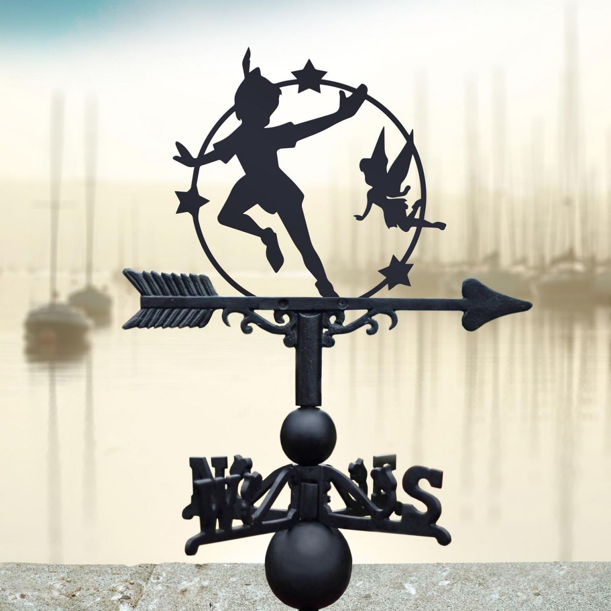 Flying Boy & Fairy Weathervane  Flying Boy & Fairy Weathervane