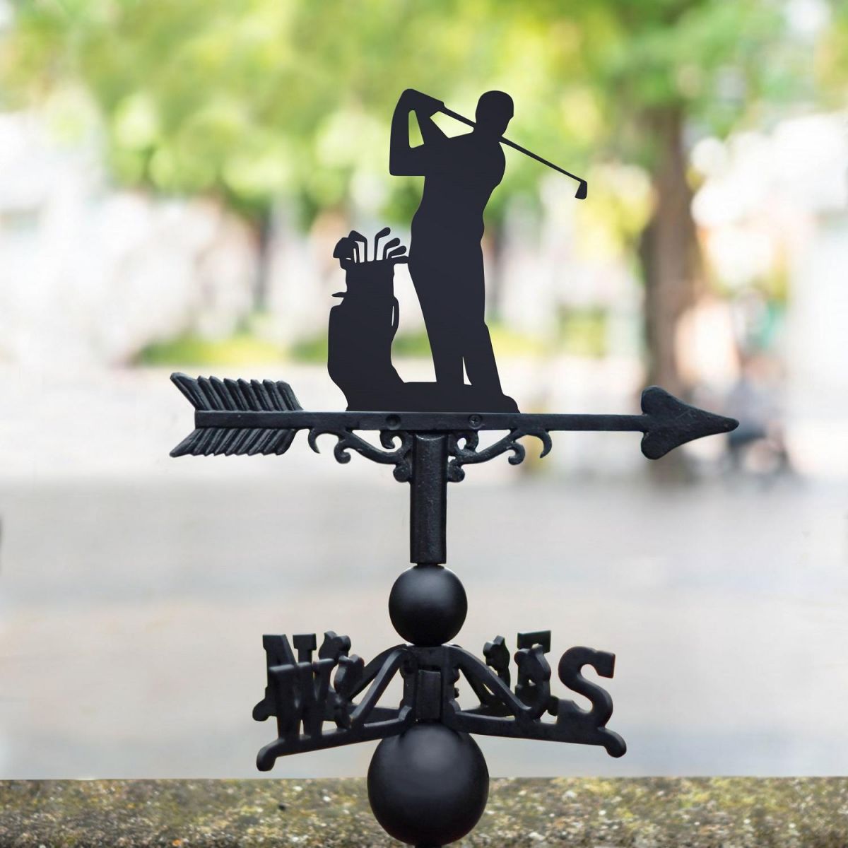 Golfer Weathervane 
