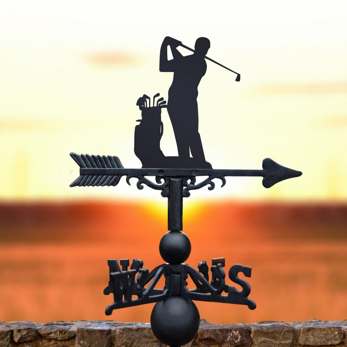 Golfer on Weathervane 