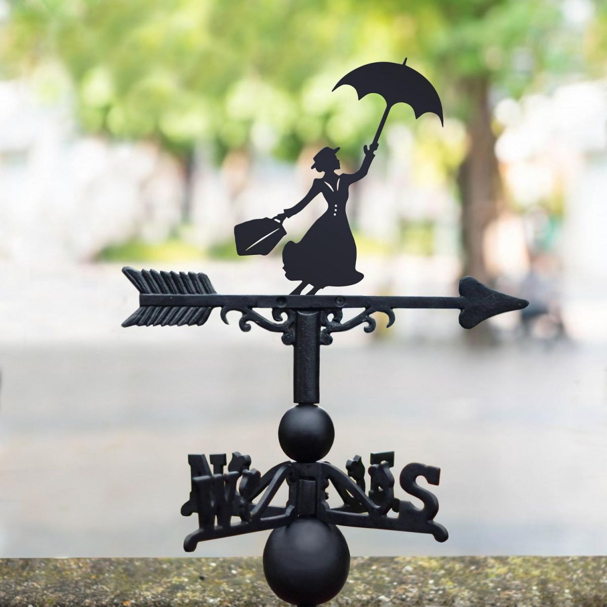 Mary Poppins on Weathervane 