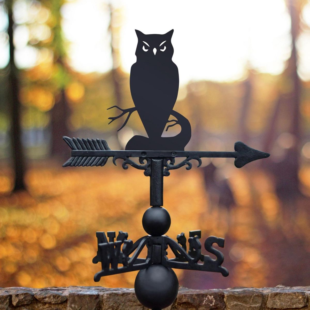 Weathervane with Owl Topper 