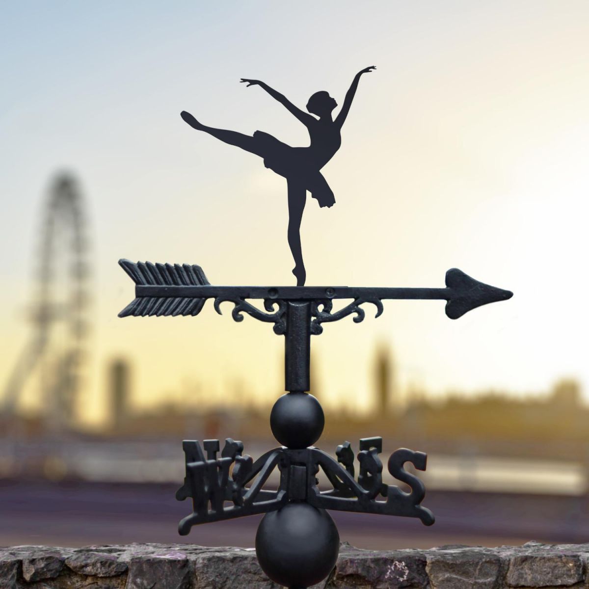 Ballerina Weathervane
