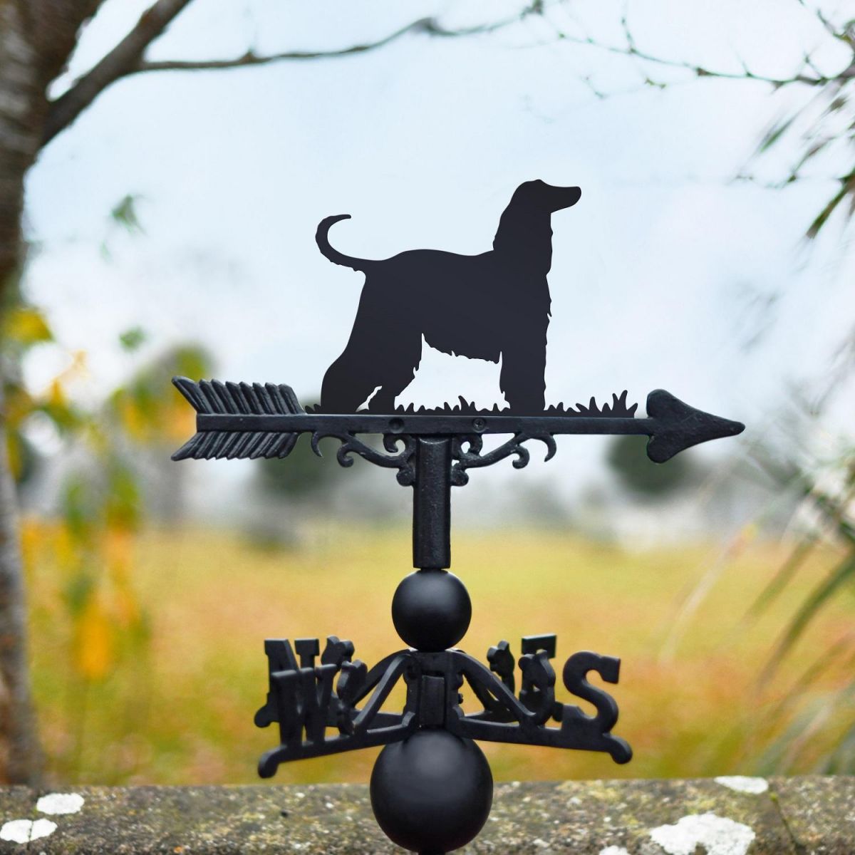 Afghan Hound Weathervane 