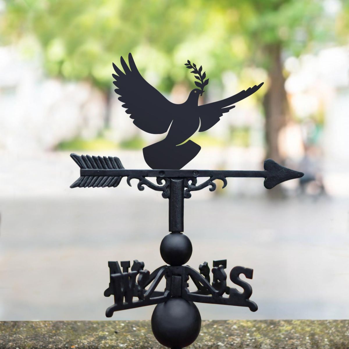 Weathervane with "Dove of Peace" Motif