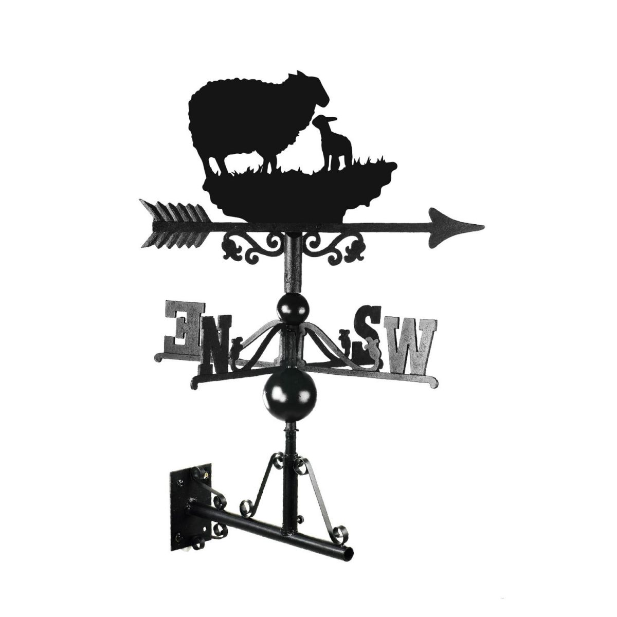 Sheep Weathervane Mounted