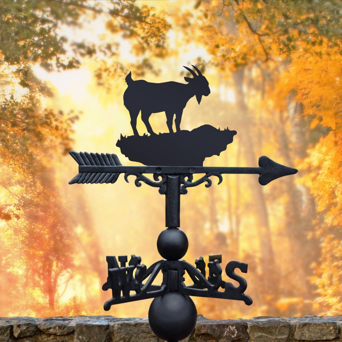 Weathervane with Mountain Goat Motif