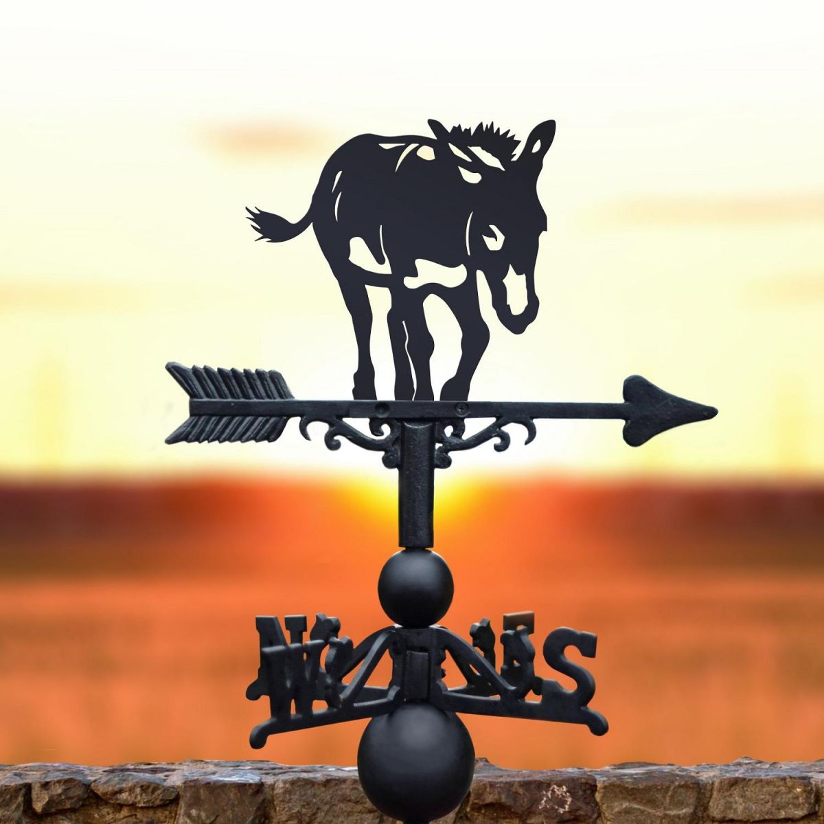 Weathervane Donkey