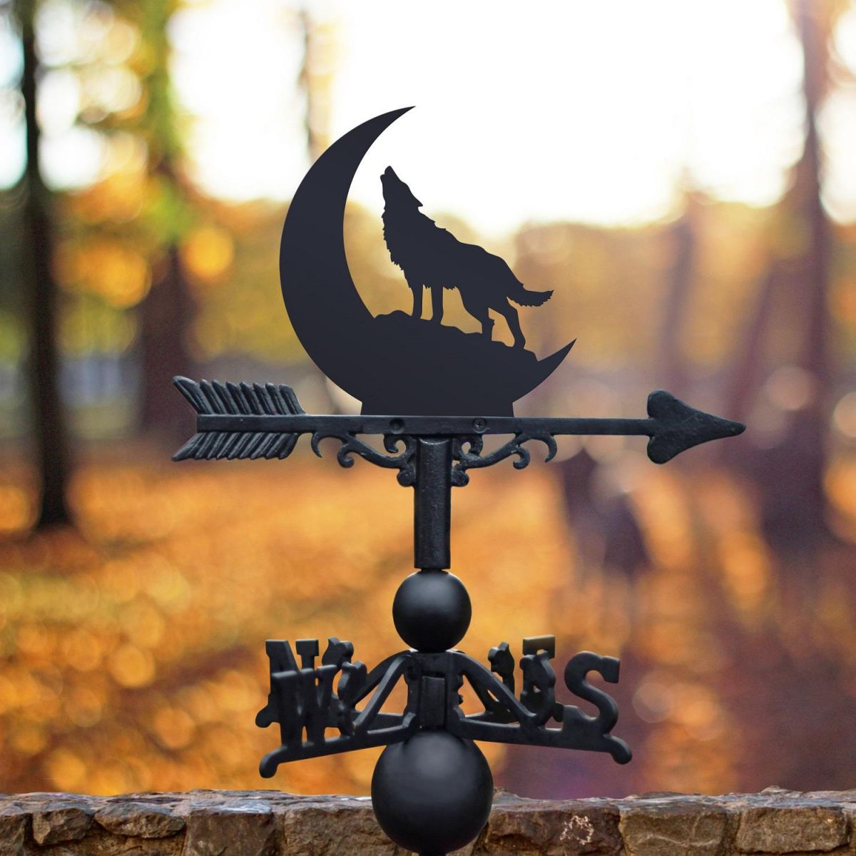 Weathervane Wolf