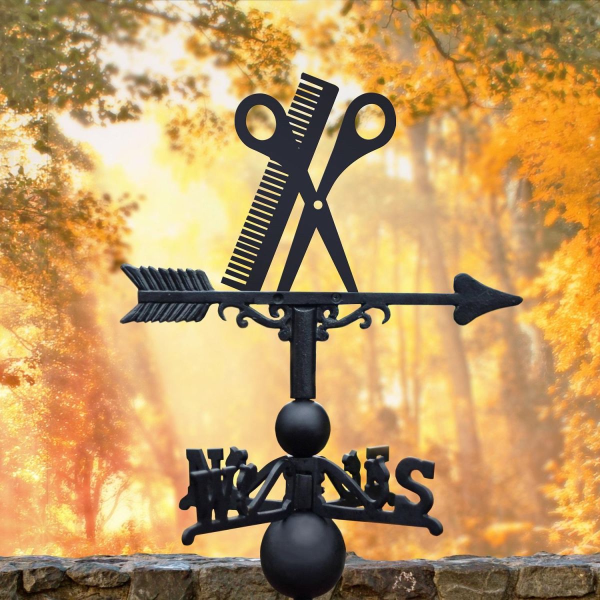 Hairdresser Weathervane Hairdresser Weathervane