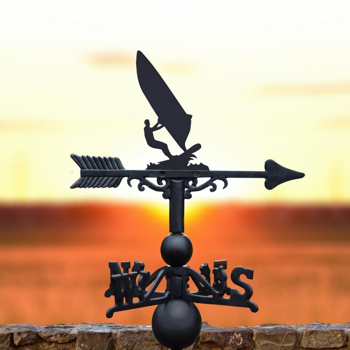 Windsurfer Weathervane 