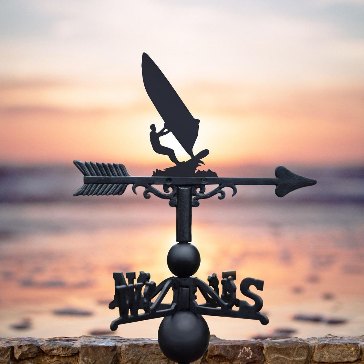 Windsurfer Weathervane 