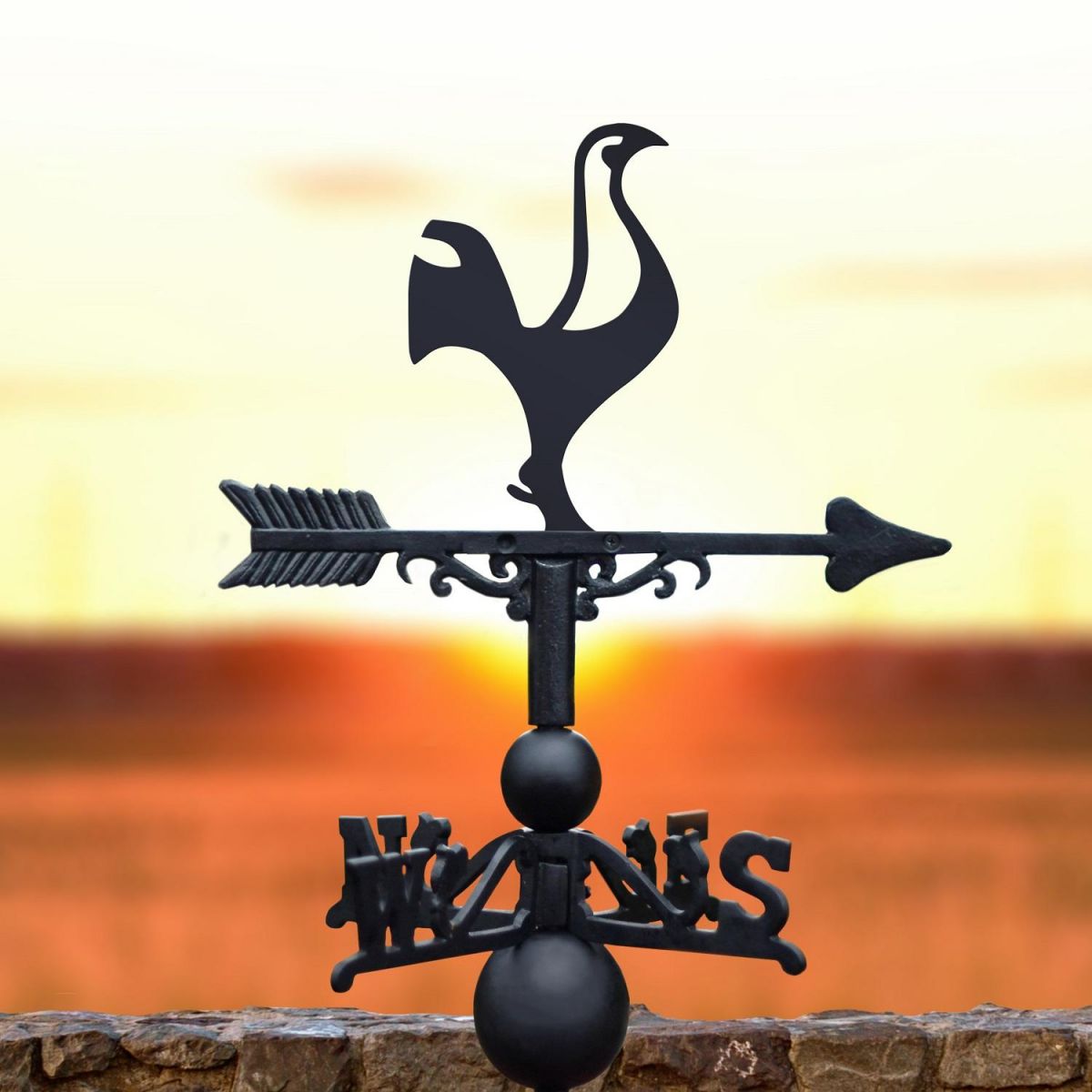 Contemporary Cockerel Design on Weathervane 