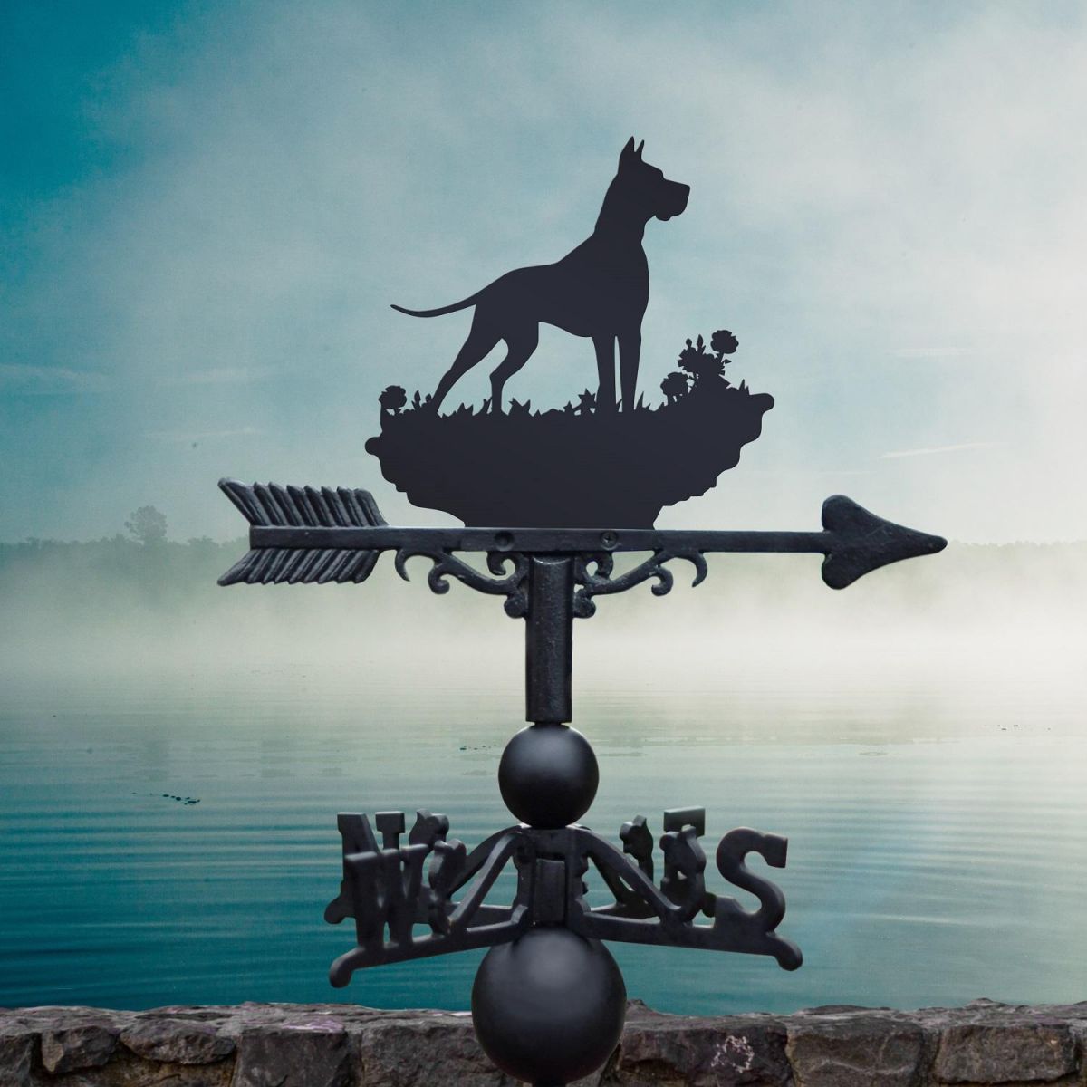 Great Dane Dog Weathervane 