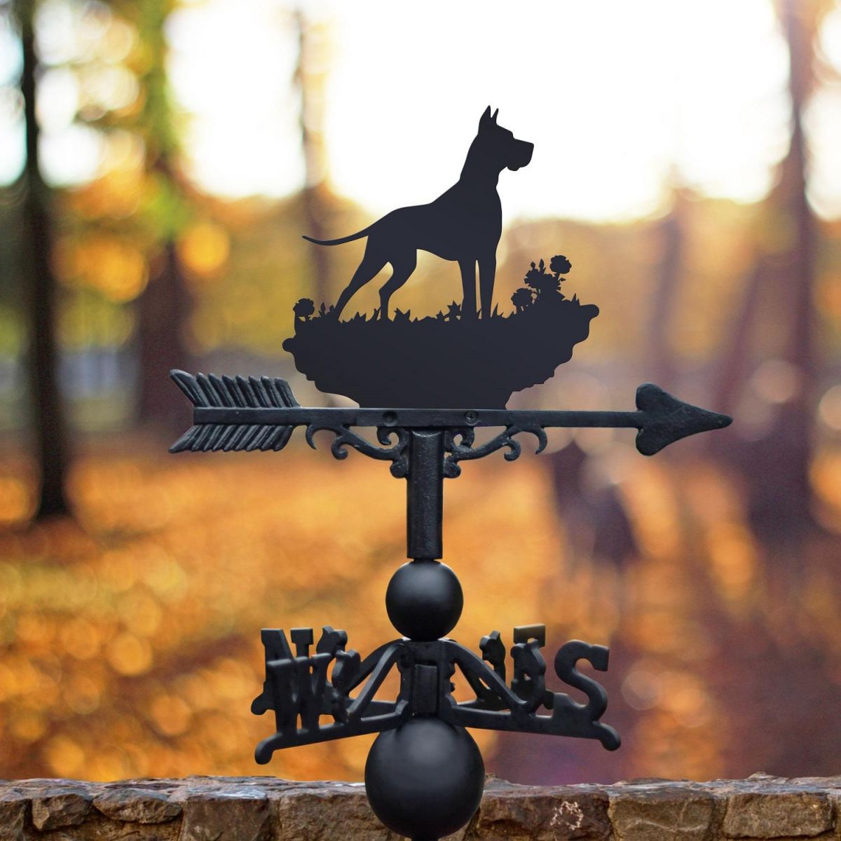 Great Dane Design Weathervane 