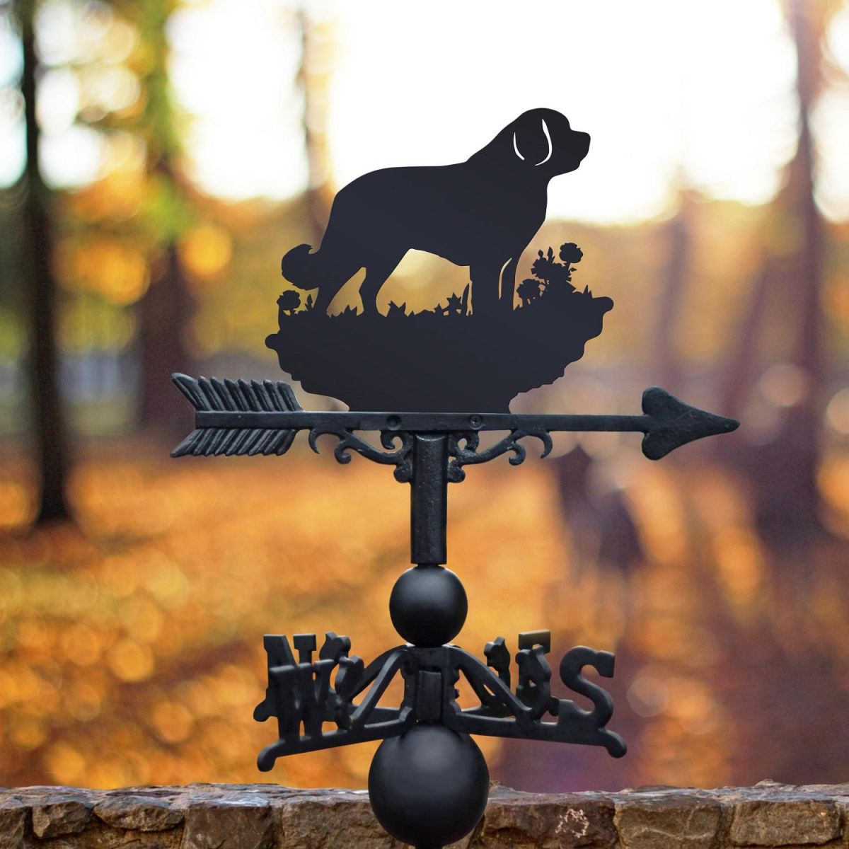 Saint Bernard Weathervane 