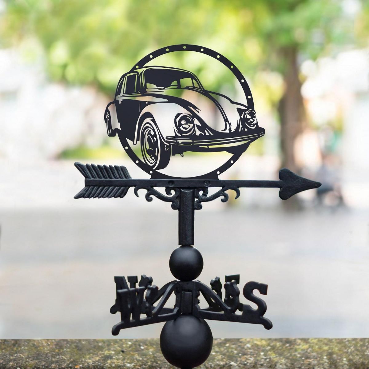 "The Bug" Vintage Car Weathervane 