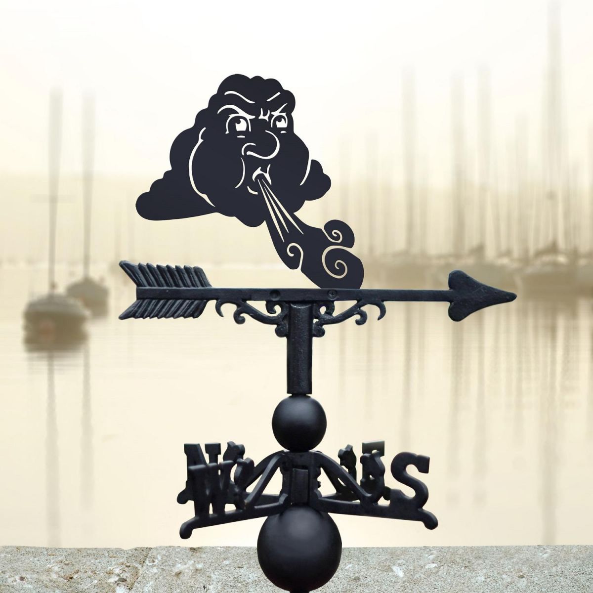 Old Man Winter Weathervane 