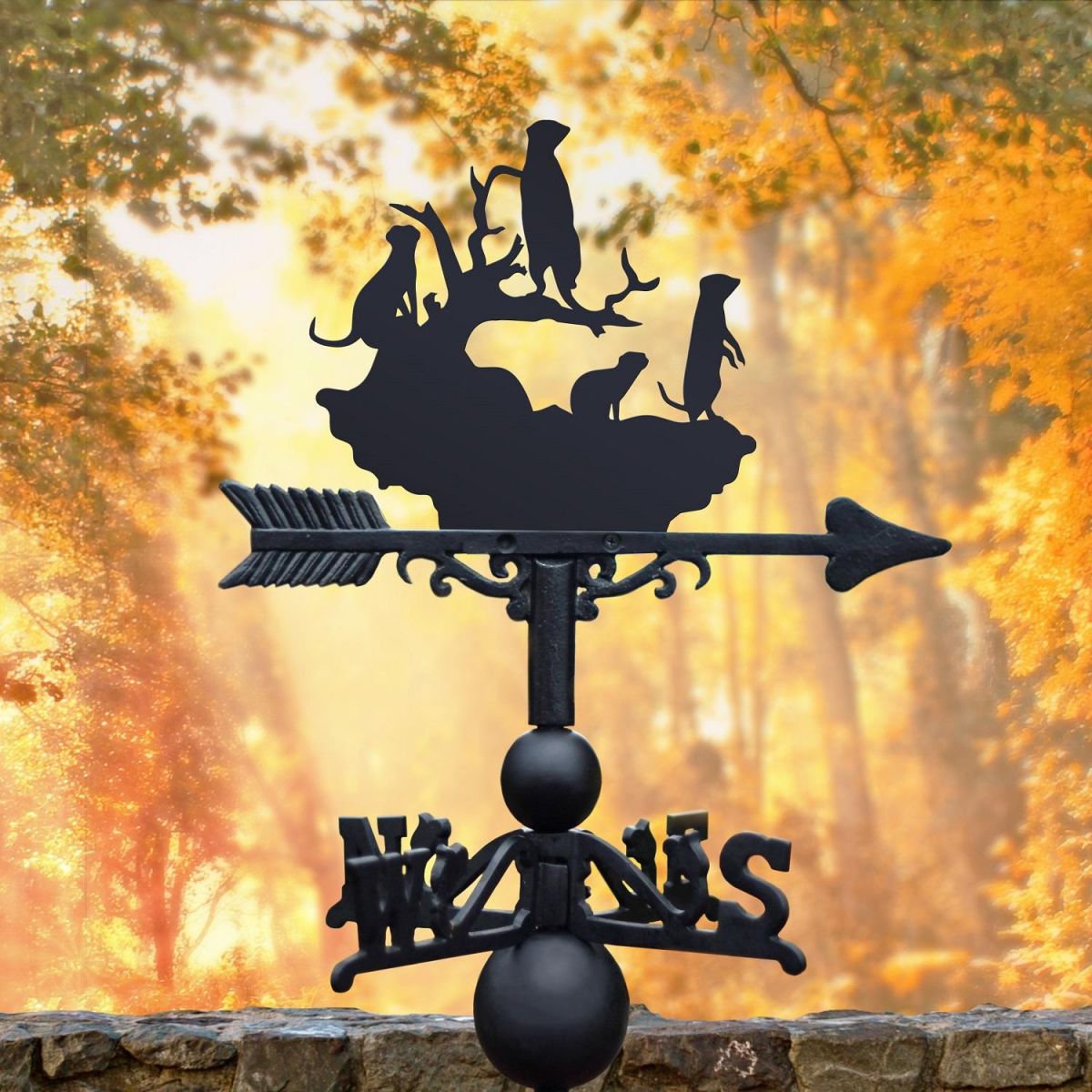 Weathervane Meerkat Design 