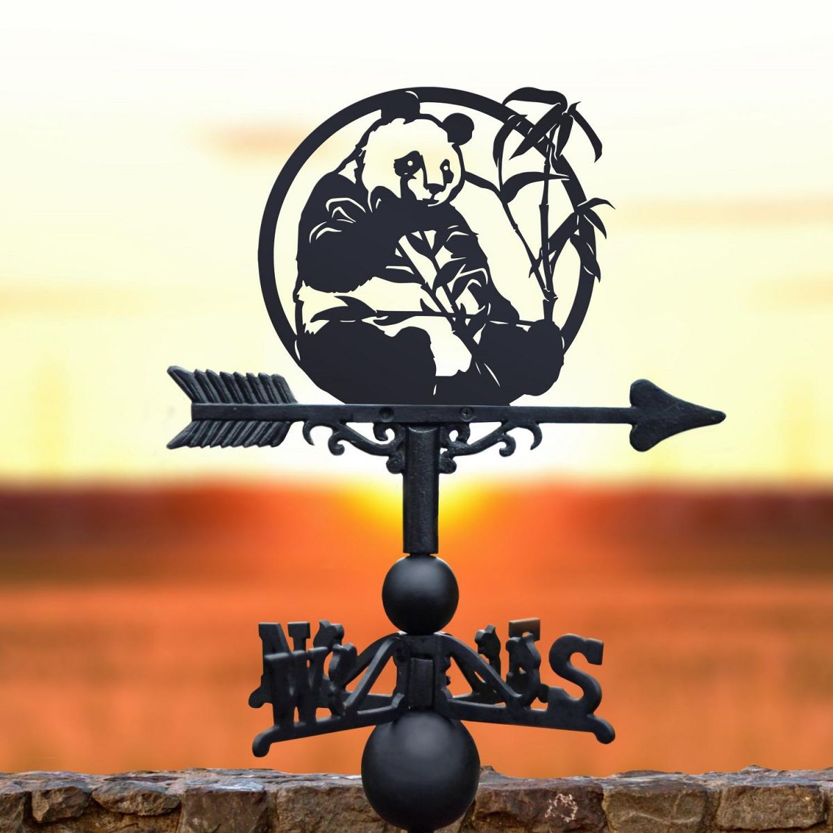 Weathervane Panda insitu 