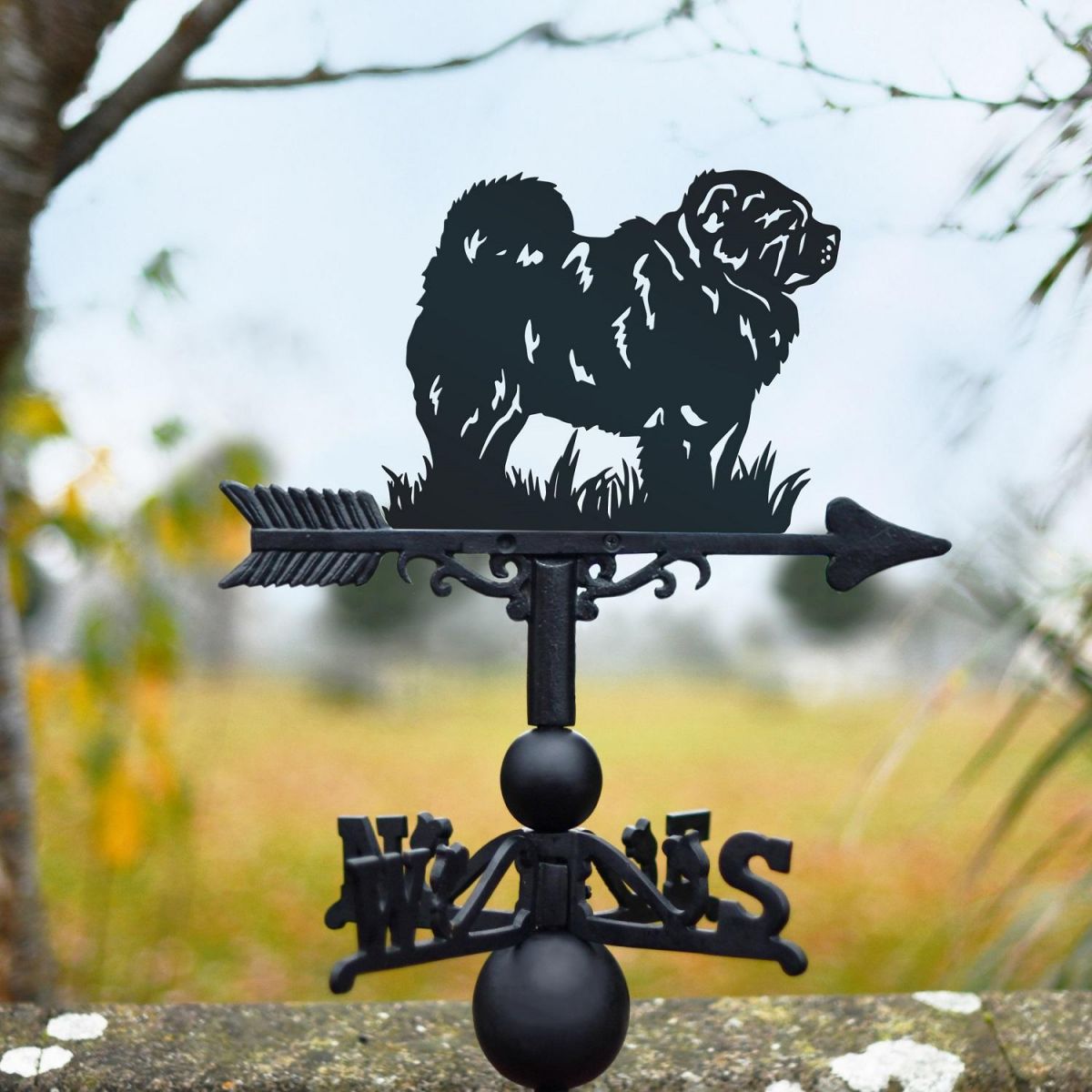 Weathervane with Chow Chow Topper Design 