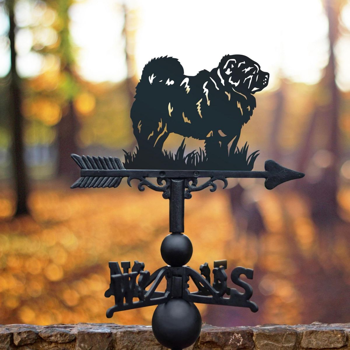 Weathervane with Chow Chow Design 