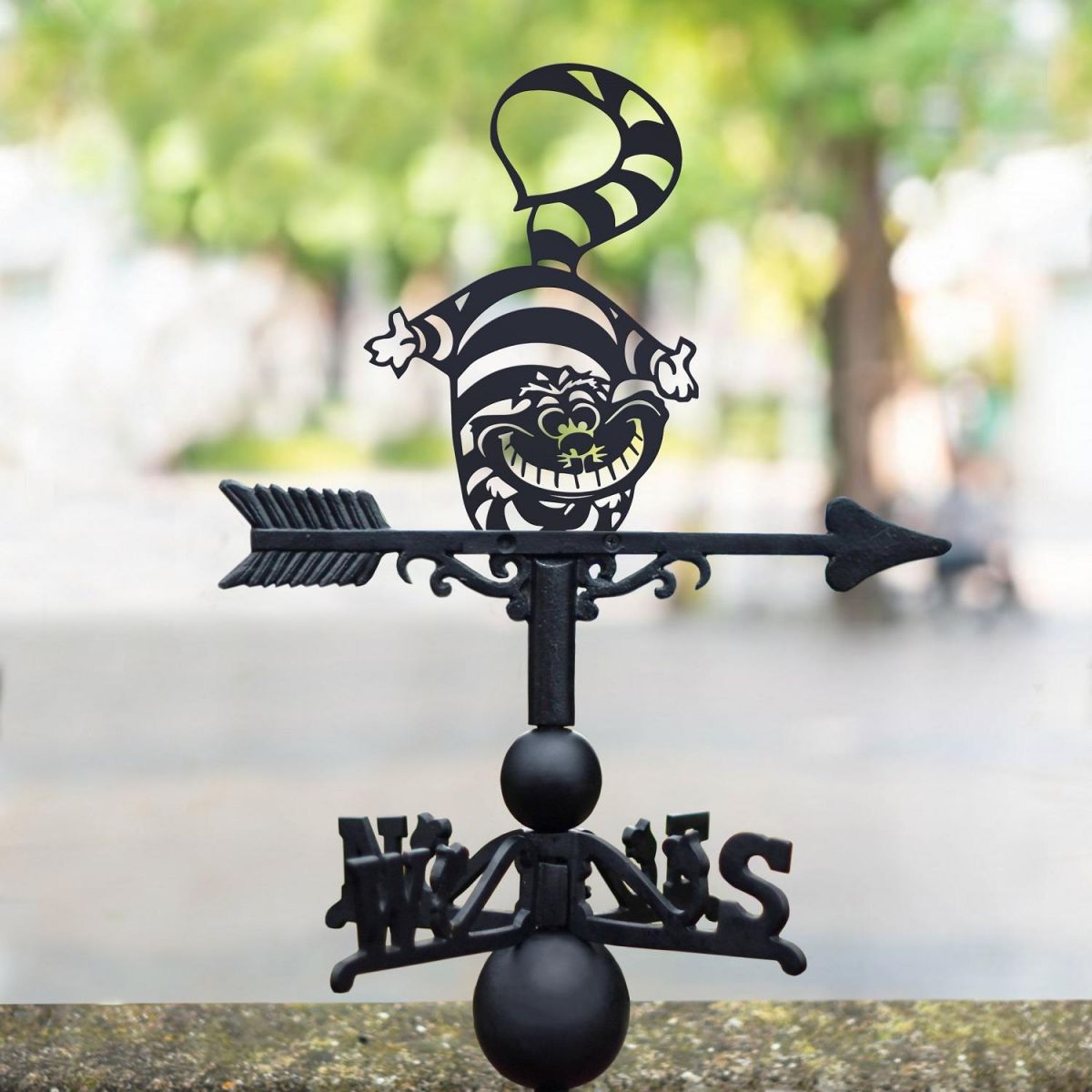 Cheshire Cat Weathervane 