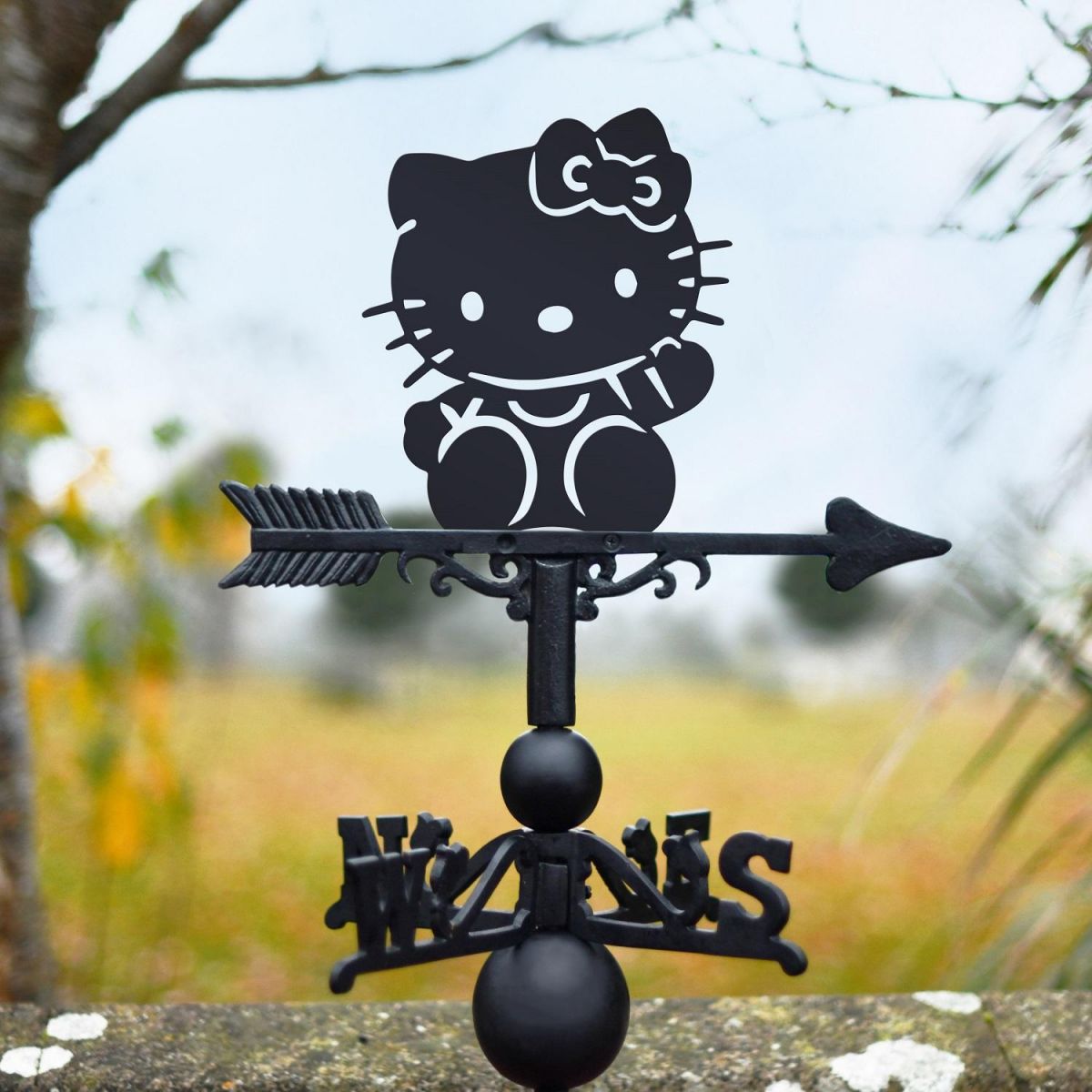 Kitty Topper Design Weathervane 