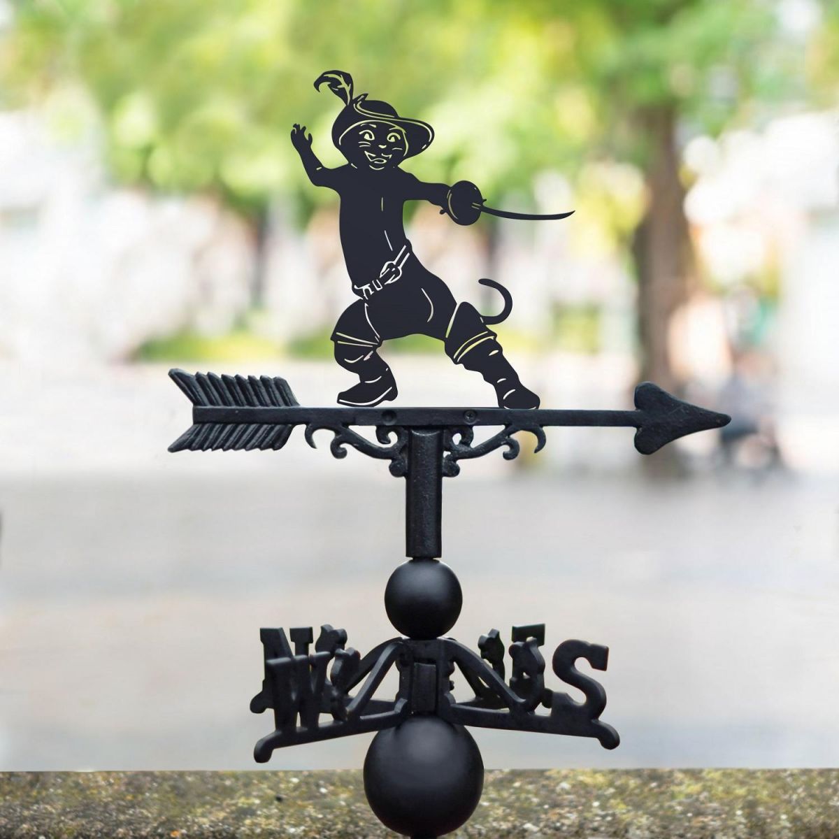 Weathervane Puss in Boots