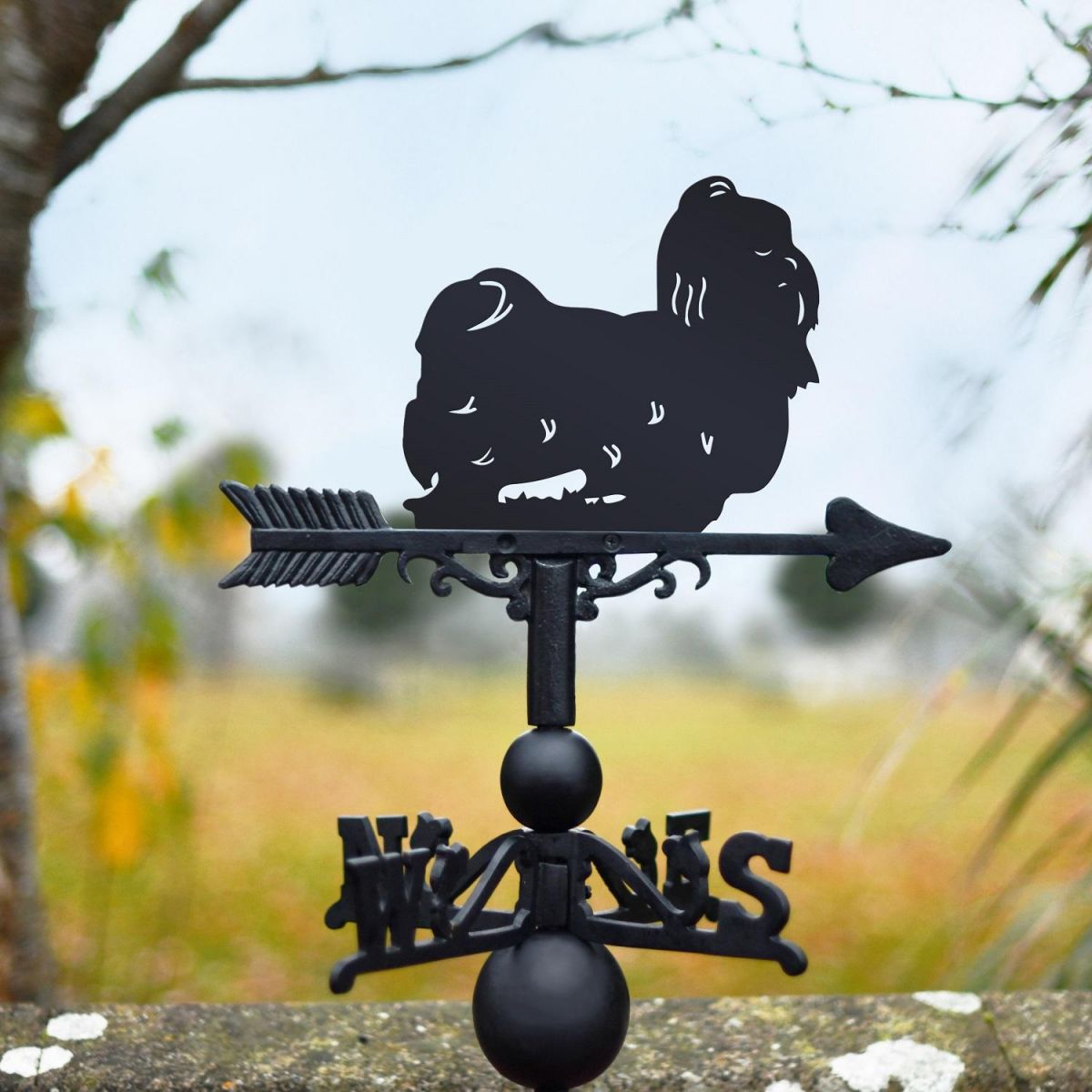 Weathervane with Shih-Tzu Design 