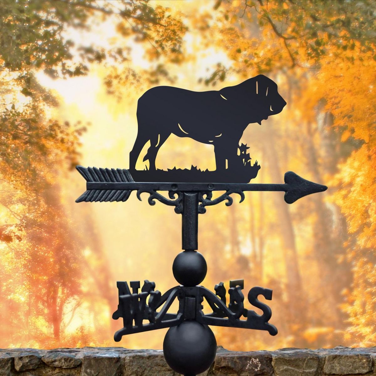 Weathervane with Bloodhound Design 