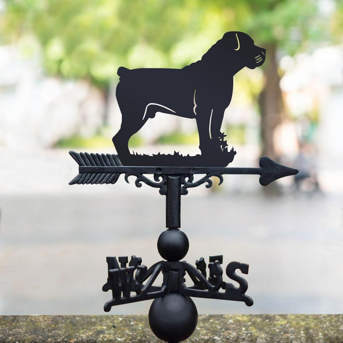 Boerboel Dog Weathervane in Full Boerboel Dog Weathervane in Full