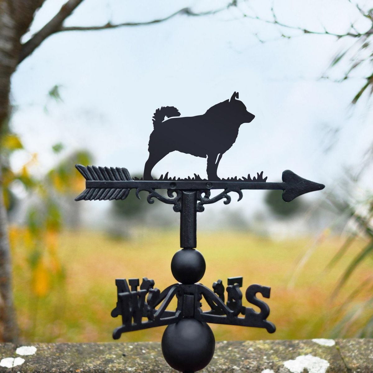 Schipperke Weathervane in Black Schipperke Weathervane in Black