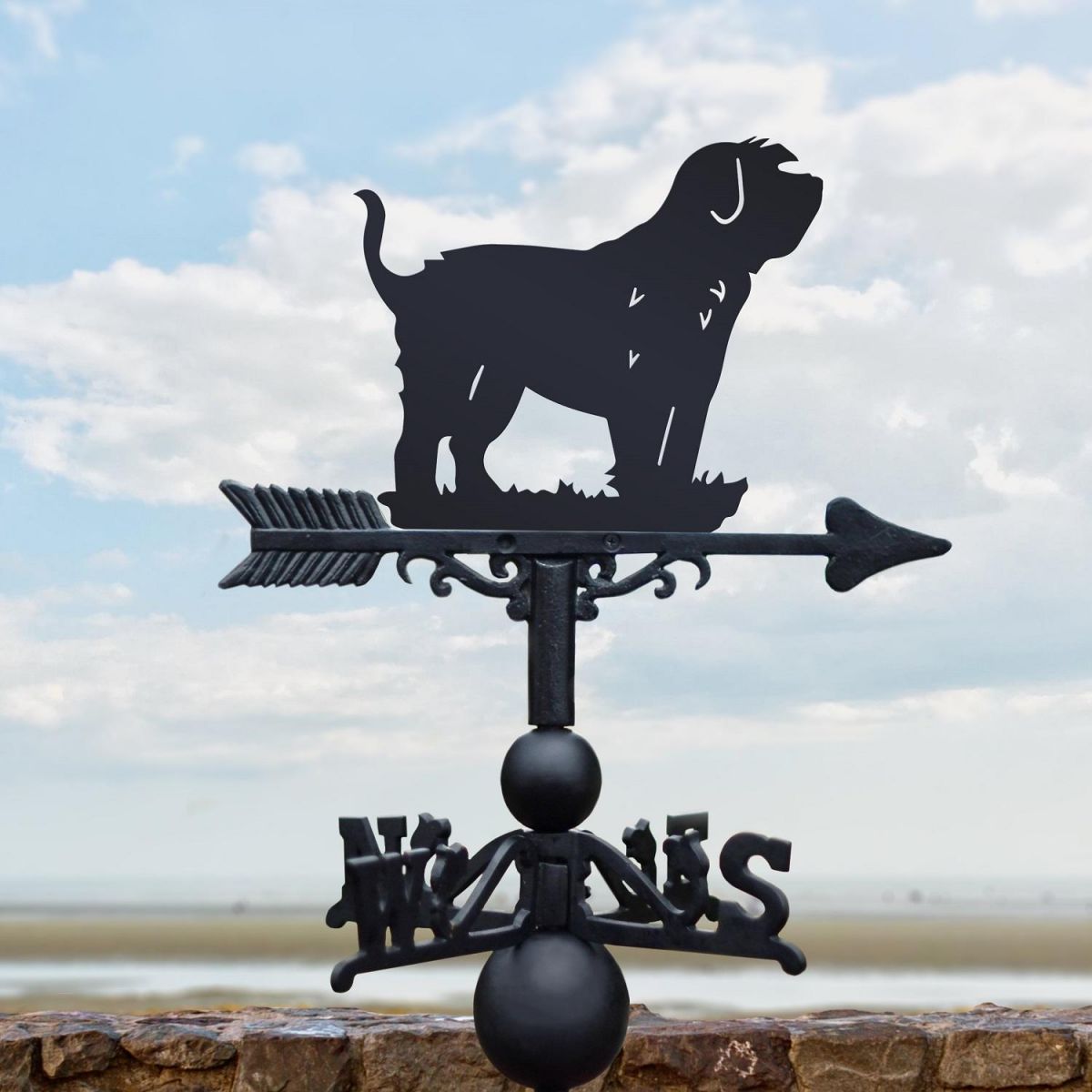 Weathervane with Tibetan Terrier Design  Weathervane with Tibetan Terrier Design