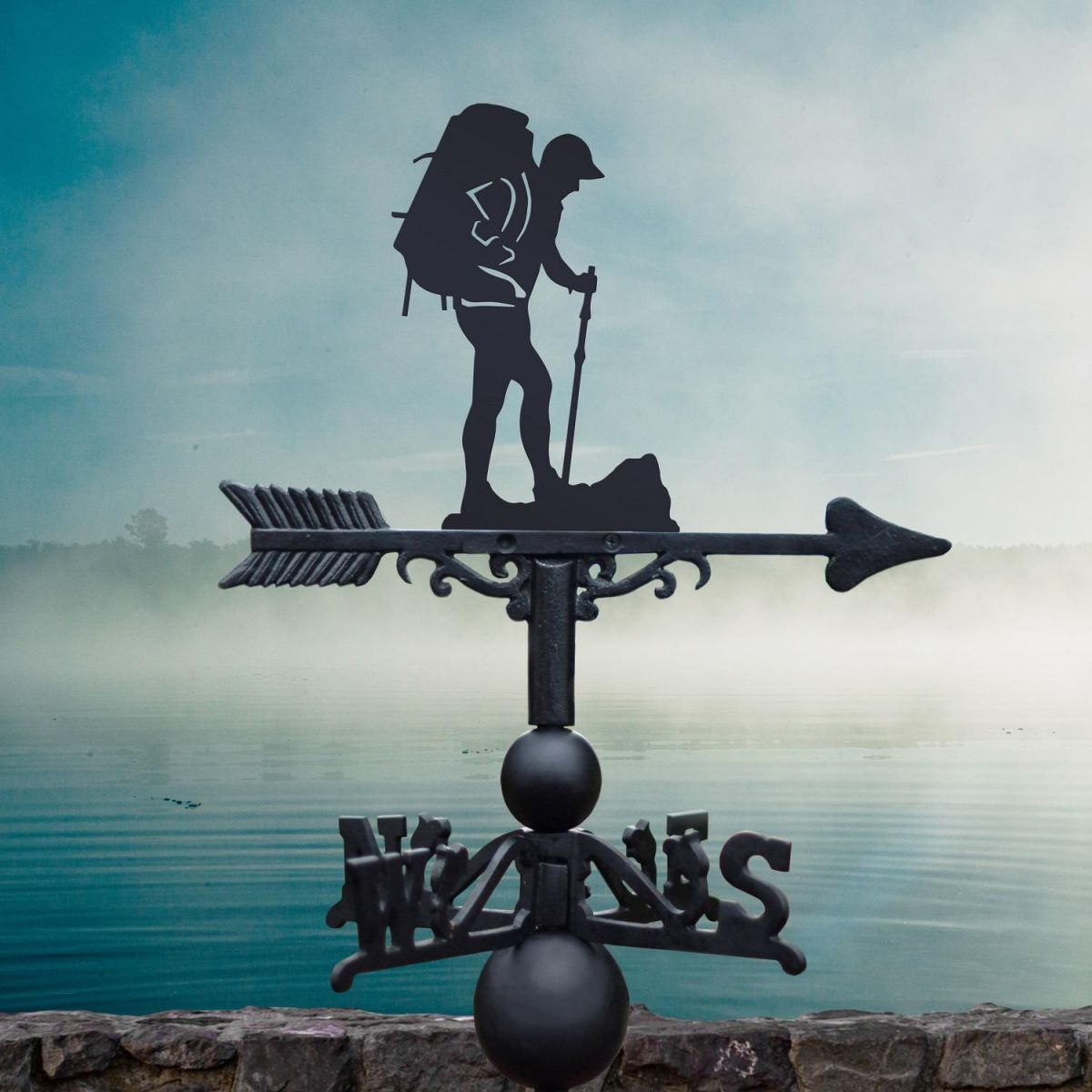 Backpacking Weathervane in Black 