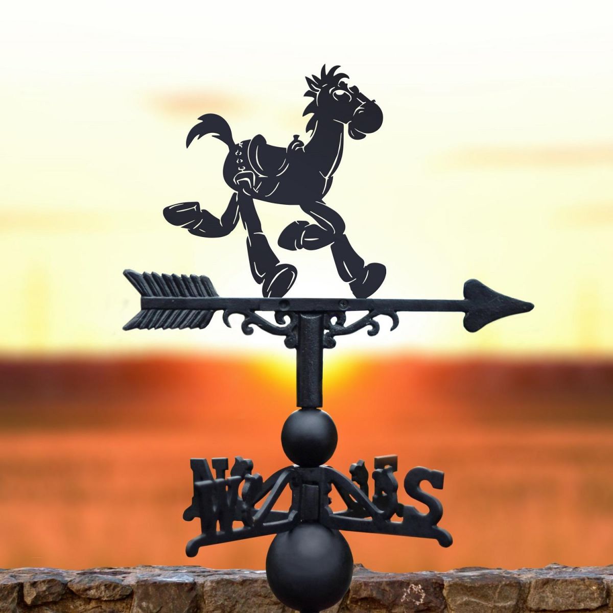 Bullseye Horse Weathervane 